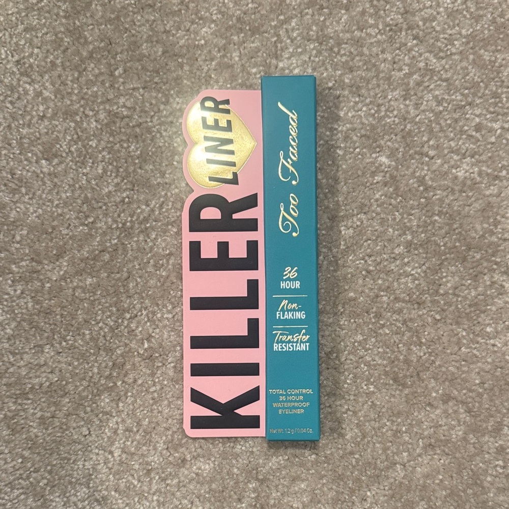 Too Faced Killer Liner in killer turquoise